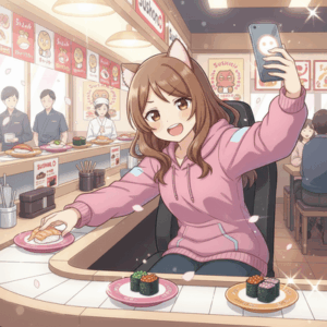 【画像】大人気Vtuberさん、スシローコラボwwwwwwwwwwwwwwwwww