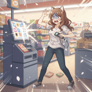 【悲報】セルフレジ、危険だった(お前らの想像の2倍危険)