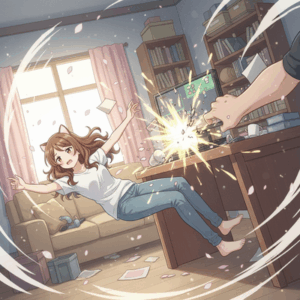 30代女性「夫が机をバンッ！！！と叩いた衝撃で4～5メートルくらい吹き飛ばされました」