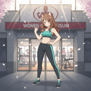 女「女の事ジロジロ見る雄が居るから女性専用ジム作った」