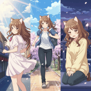 アニメのオープンあるある　「振り向く美女」「走る少年」「泣いてる女」