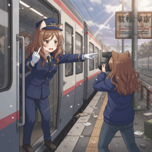 車掌「(“きさらぎ駅”か知らんが、撮り鉄ｳｾﾞｪ…)発車しまーす🖕」撮「(ﾊﾟｼｬ)拡散希望！！」