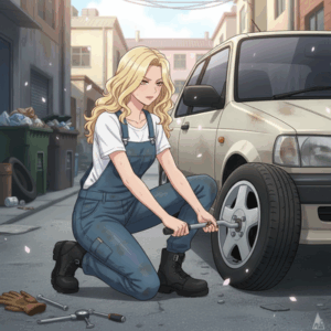 車のタイヤ交換を自分でやってる貧乏人いるでしょ