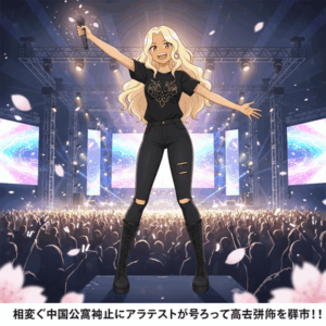 【悲報】相次ぐ中国公演中止にアーティストが相次いで高市批判を展開！！