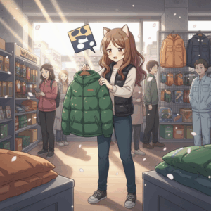 (´・ω・`)WORKMANで3900円のダウンジャケット買った