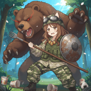 【大悲報】クマ対応の自衛隊さんとんでもない初期装備ｗｗｗｗｗｗｗｗｗｗｗ