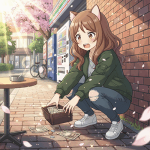 外でタバコ吸ってたら財布落ちててゲットｗｗｗｗｗｗｗｗｗｗｗｗｗｗｗｗ