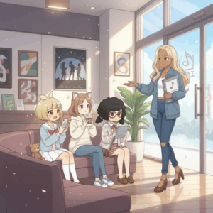 芸能事務所に所属をする事なんだけど