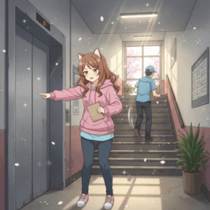 女さん「配達員はエレベーター使わないで！」→配達員エレベーター利用禁止へ