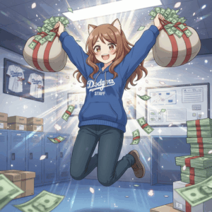 【速報】ドジャーススタッフ、ボーナス1000万獲得ｗｗｗｗｗｗｗｗｗｗｗｗｗｗｗ