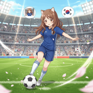 【悲報】サッカー日本代表、韓国代表だった