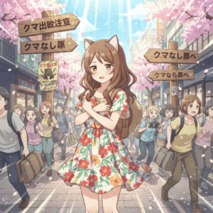 クマ出没で観光地に“緊張”　本州唯一「クマなし県」に観光客頃到