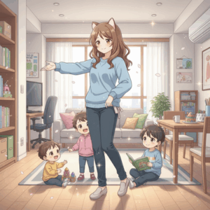 世帯年収1000万の家庭って子供なんにん育てれる？