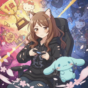 【悲報】サンリオの人気1位から転落したシナモン、ピアスだらけになる