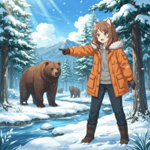 ヒグマって世界中に20万頭しかいなくてそのうち１万5000頭くらいが北海道に生息