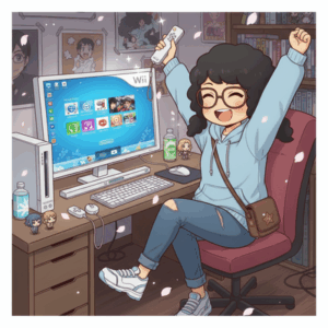 【画像】俺のWii風デスクトップ画面、完成したぞWWWWWWWWWWWWWWWWWWWWWWWW