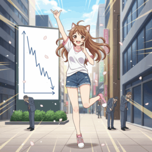 投資してない人「投資しなくてよかった～笑」