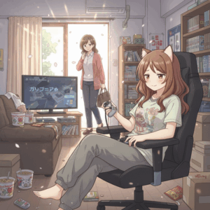 マッマ「じゃあ仕事行ってくるから」ニートワイ「ほい」(仕事て…どーせパートやろw)