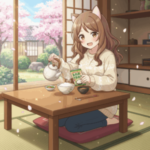 永谷園のお茶漬けの美味しい食べ方。