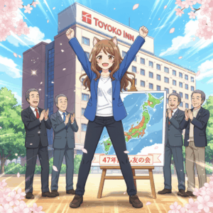 高知県内初！東横イン出店…業界初47都道府県制覇