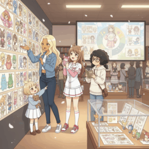 「けものフレンズ」10周年　千を超えるイラスト、未公開PV案の絵コンテや設定資料も展示