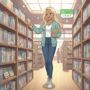 毎月、1万円払って本に費やしてる