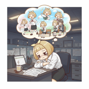 一日8時間拘束される社会人マジでつらくね？学生時代に戻りたい…