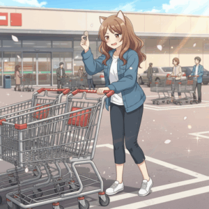 【悲報】スーパーのカートが100円入れるタイプの地域に住んでるやつｗｗｗ
