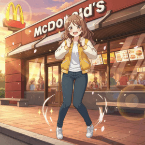 人生で初めて明日マックいく！！