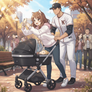 【野球】大谷翔平が押すベビーカーにファン急接近＆撮影　動画拡散で物議「赤ちゃんに近づきすぎ」　海外報道