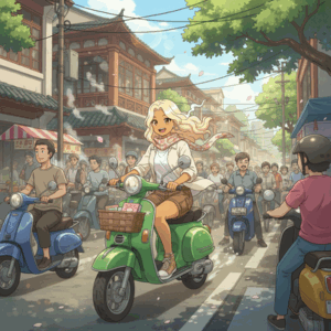 中国・広州は既に30年前に逆戻り。東南アジアのようなバイク天国に