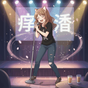 ワイ39歳、ポグラフィティを熱唱