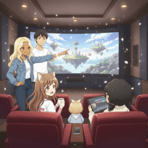 はじめしゃちょー、5億円豪邸に細田守監督を招き「1億円映画館」を披露　チャンネルでは“前代未聞”な試みも