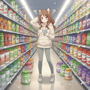 筋トレ、ダイエット初心者ワイ、プロテインの選び方がわからない