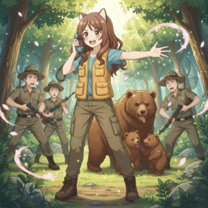 📞🐻「もしもし！熊の駆除なんてやめてください！」
