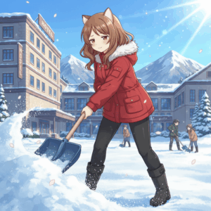 【朗報】雪かきバイト募集、ホテル代無料。急げ！