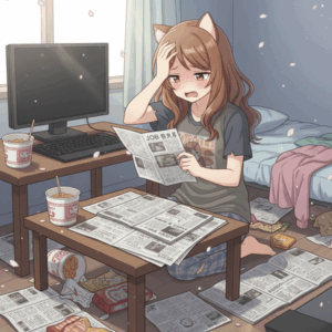 ニートワイ、求人票見て絶望中