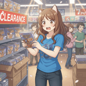 【朗報】モンハンワイルズ定価9990円、脅威の90％オフでワゴン入り