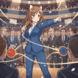 【悲報】中国外交官の首はね騒動　EUの議会議員まで混ざり始める