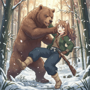 クマに氏んだふり　をされた猟師、顔面熊パンチで意識不明