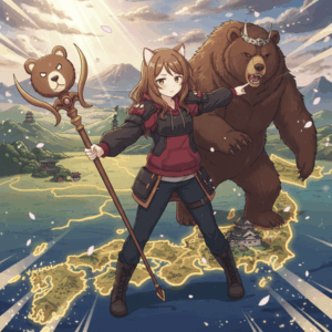 クマ「九州は俺の物」