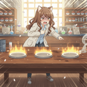 オーキドはかせ「そこに3つのっ・・・ゴホッ！！ゴホッッッ！！ウェッホオオウッッッ！！！」