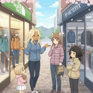 ノースフェイスはダメでアークテリクスは良いという風潮