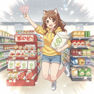 【朗報】おこめ券「500円で買えて440円のお米と交換出来ます♥」