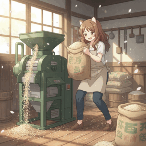 カッペやから精米しにきた