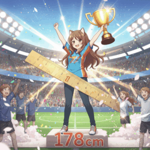 寺田心さん、178㎝程度でもう勝った気になっている模様