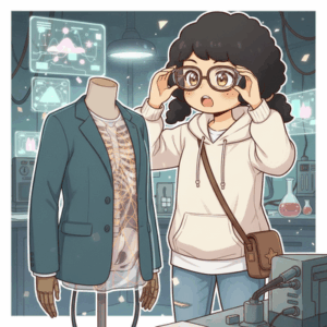 【画像】服の繊維を透過するメガネ、ついに開発される