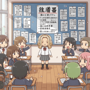 【悲報】ちくちく言葉一覧が教室の掲示板に張り出されるwww