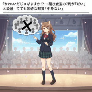 【イマドキの若者】「かわいいだけじゃだめですか？」→現役高校生の7割が「だめ」と回答　とても冷静な意見「中身がないと」