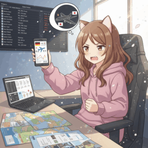 【画像】ドイツの航空券、安すぎると話題になる。日本の航空会社どんだけボッタクってんだよ…